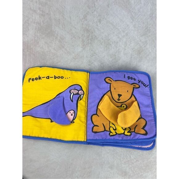 Vtg Peek-A-Boo Baby Vintage Baby Soft Book By Emily Bolam Rare Hard To Find 1999 - Picture 2 of 7